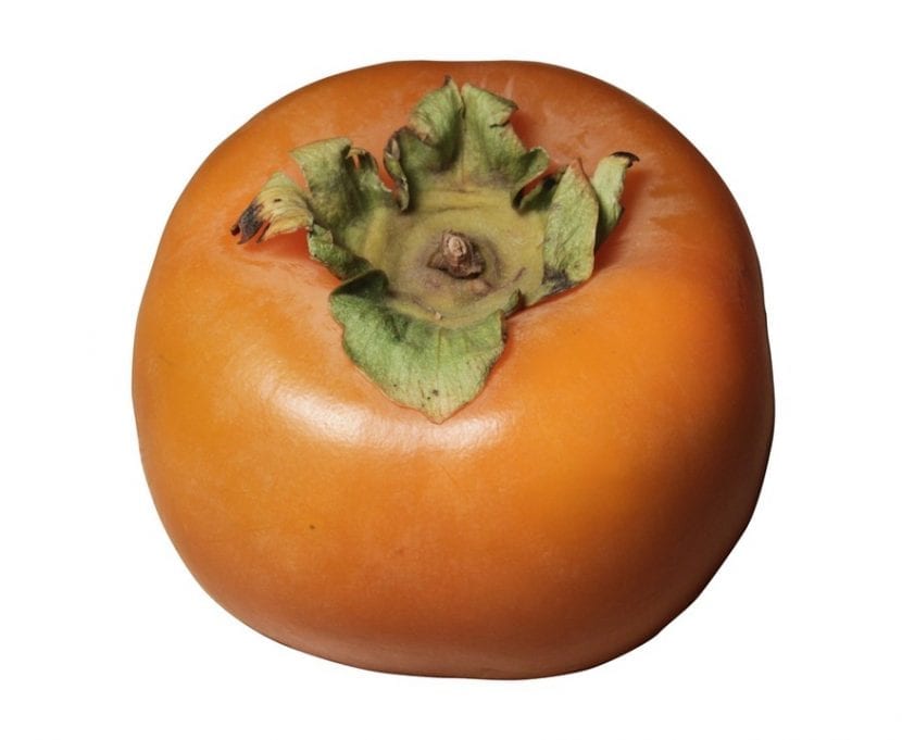 Caqui de la variedad Fuyu, no astringente