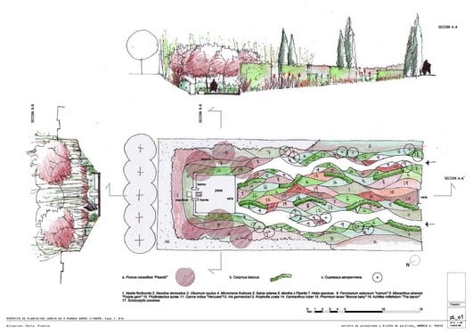 Jardín diseñado con criterios de paisajismo