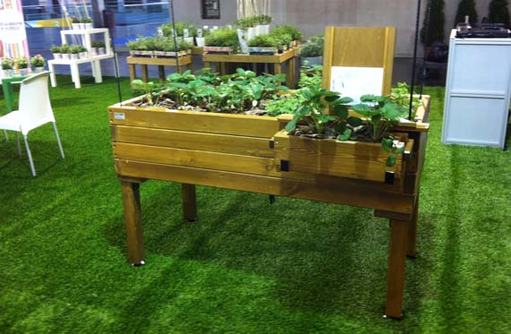 Mesa de cultivo accesible en silla de ruedas: medidas y guía