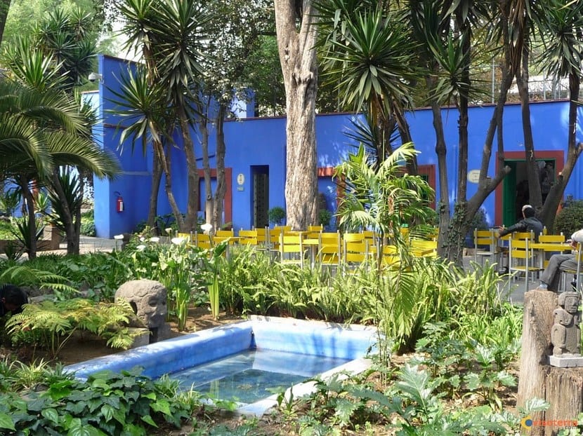 Jardín mexicano al estilo de Frida Kahlo en España