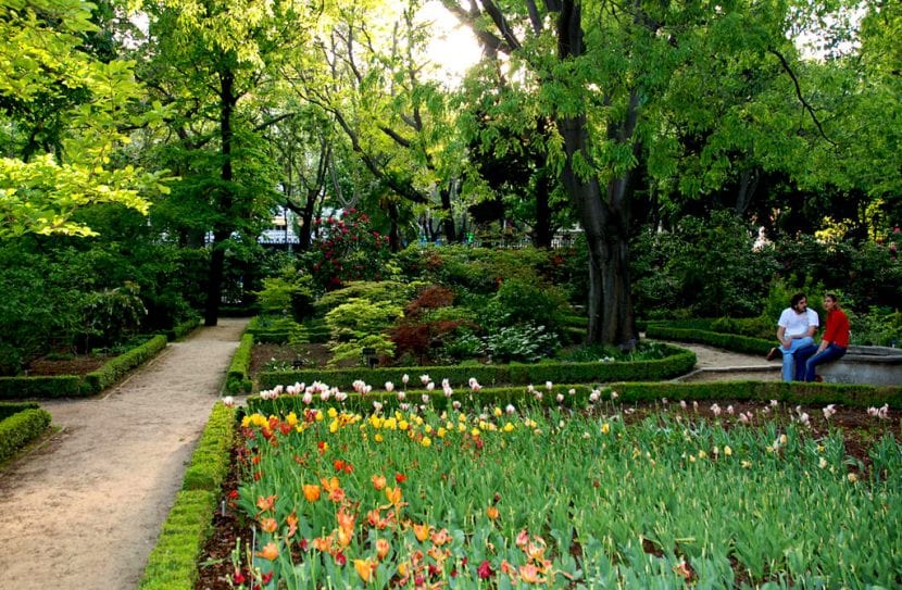 Vista general del Real Jardín Botánico de Madrid