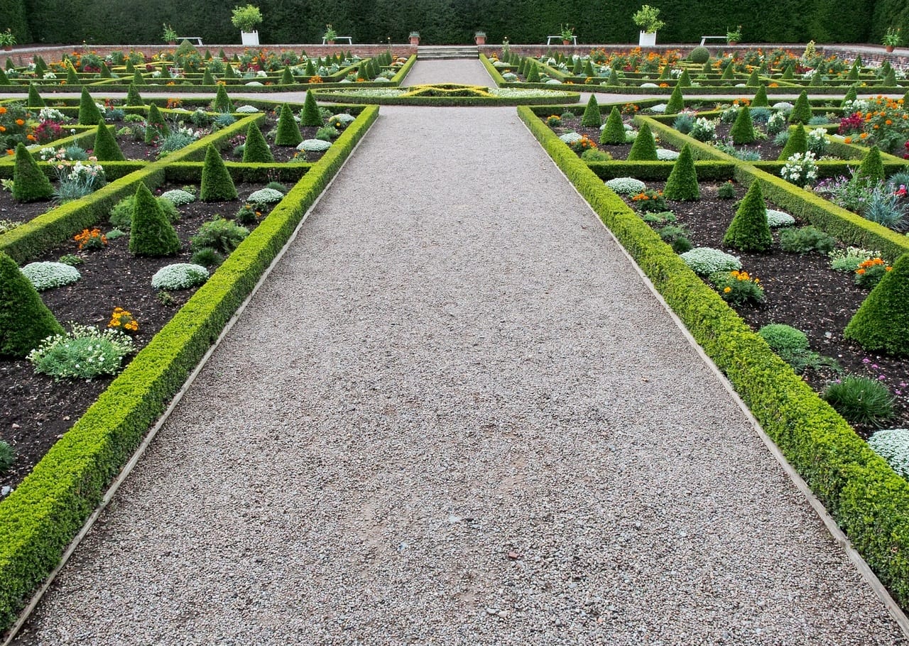Grava en el jardín: calibres, caminos y jardines secos