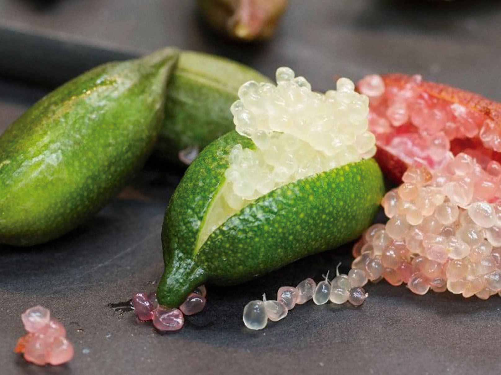 Descubre el caviar cítrico