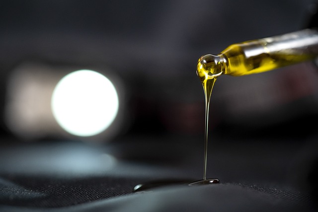 Frasco cuentagotas de aceite de CBD